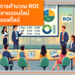 การนำเสนอการคำนวณ ROI ใน การตลาด On-line และ Off-line